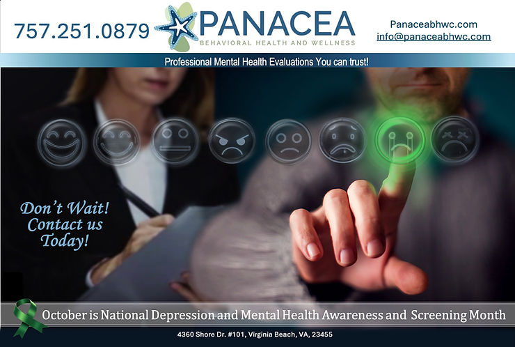 Promotes mental health awareness and assessment